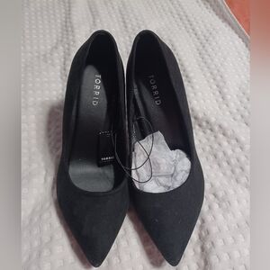 Torrid Classic Black Heels Size 8.5